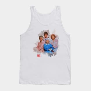 Golden Girls Watercolor Tank Top